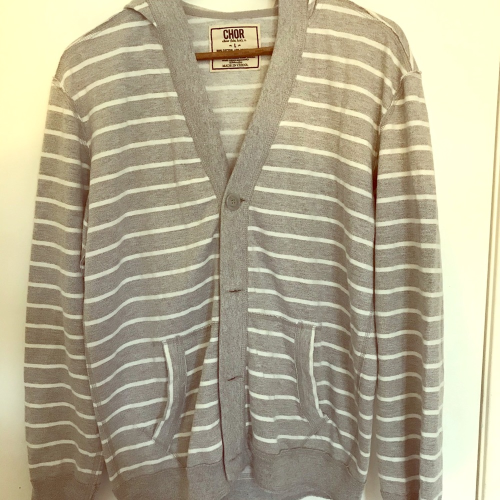 Men’s Cardigan Sweater awesome Condition 7/9